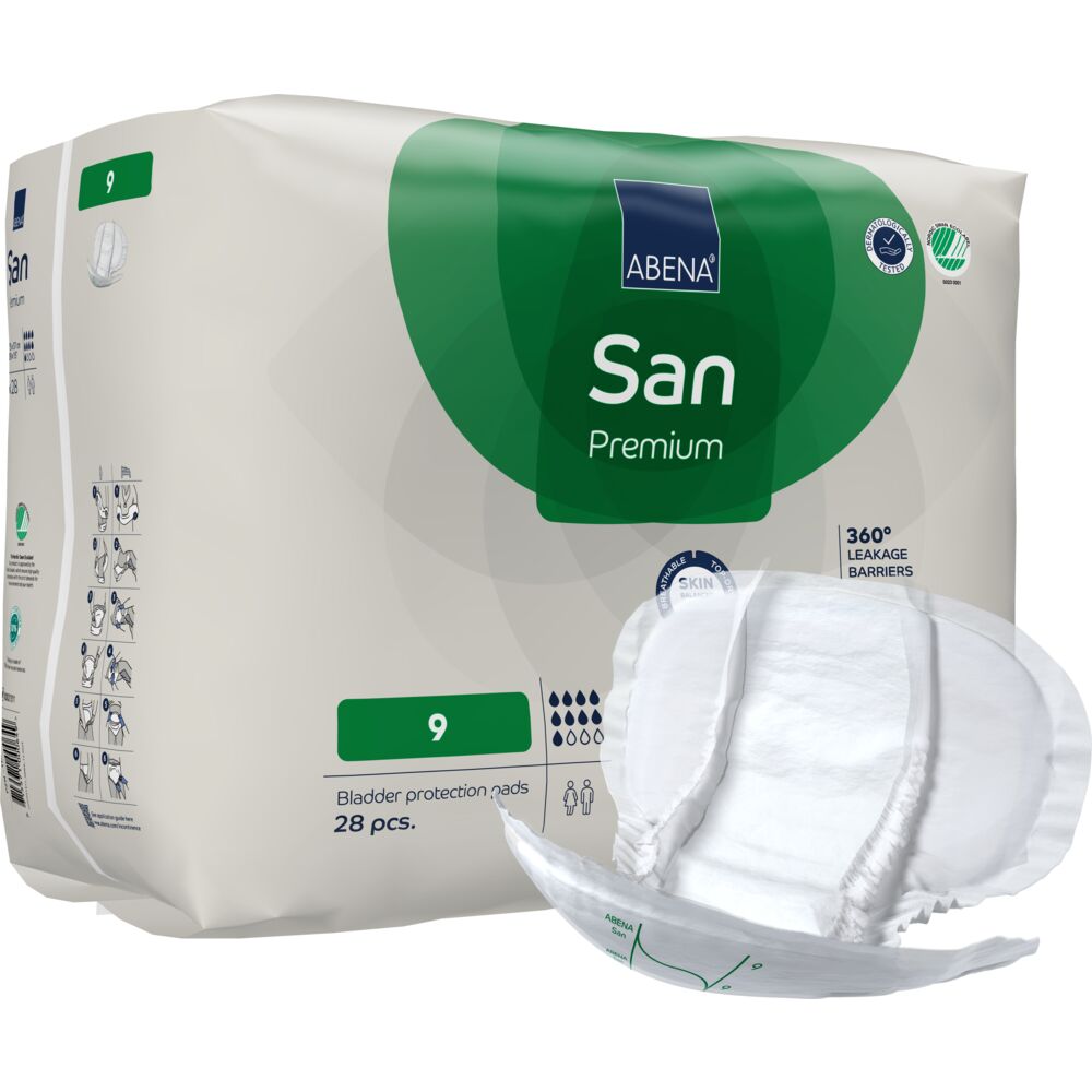Abri San AIR PLUS N°9 2400 ml 37x73 cm vert (28)