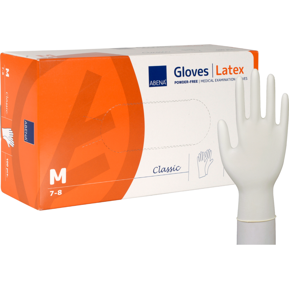 Gants d'exament Latex M (100)